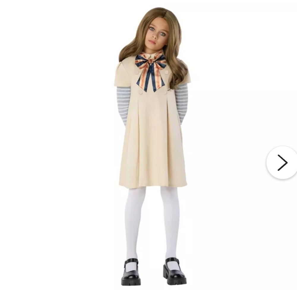 Spirit Cream and Black Kids Halloween Costume